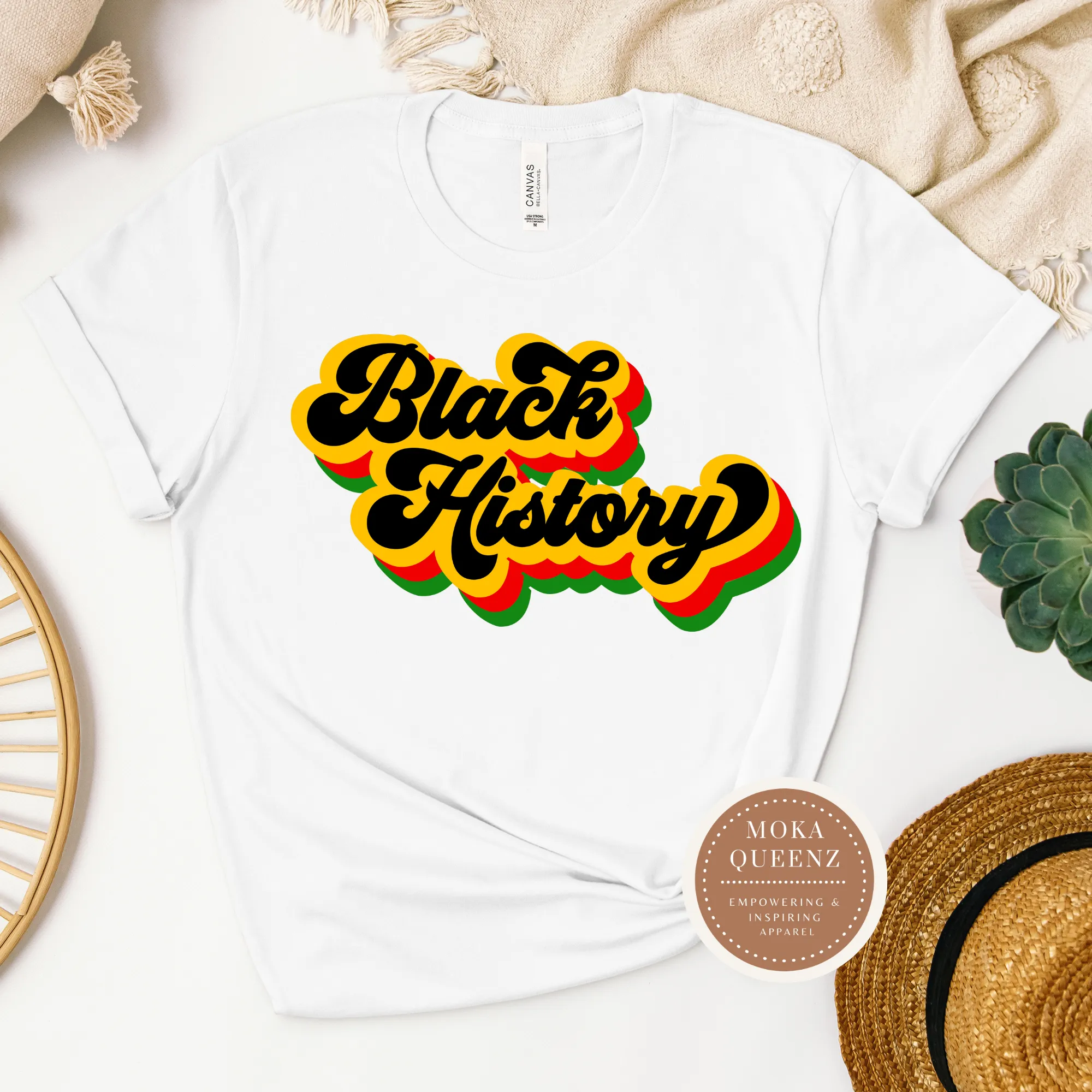 Retro Black History T Shirt