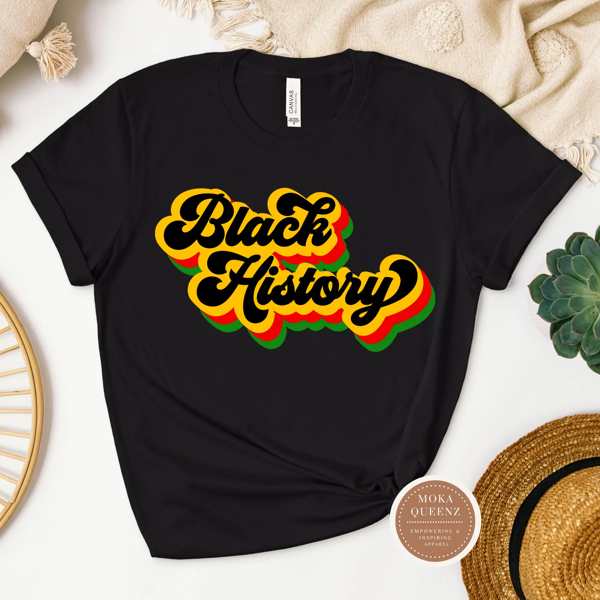 Retro Black History T Shirt