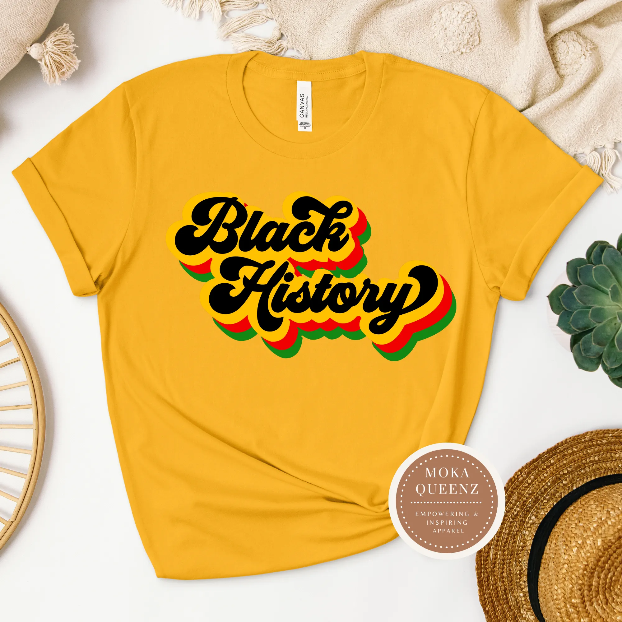 Retro Black History T Shirt