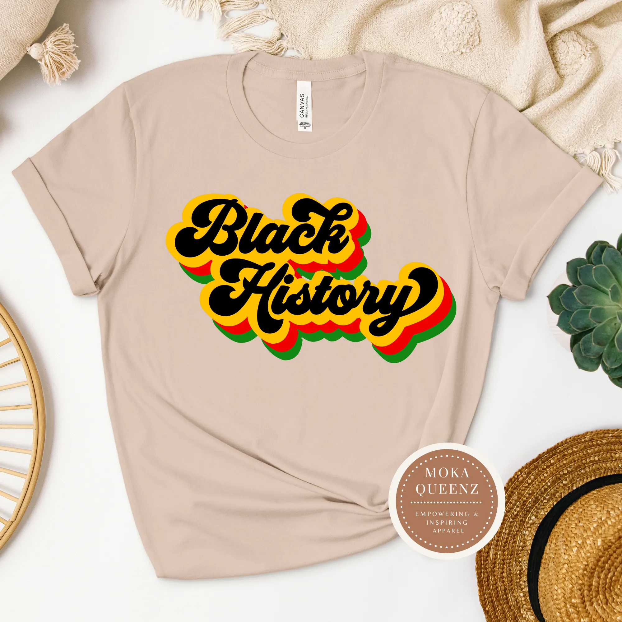 Retro Black History T Shirt