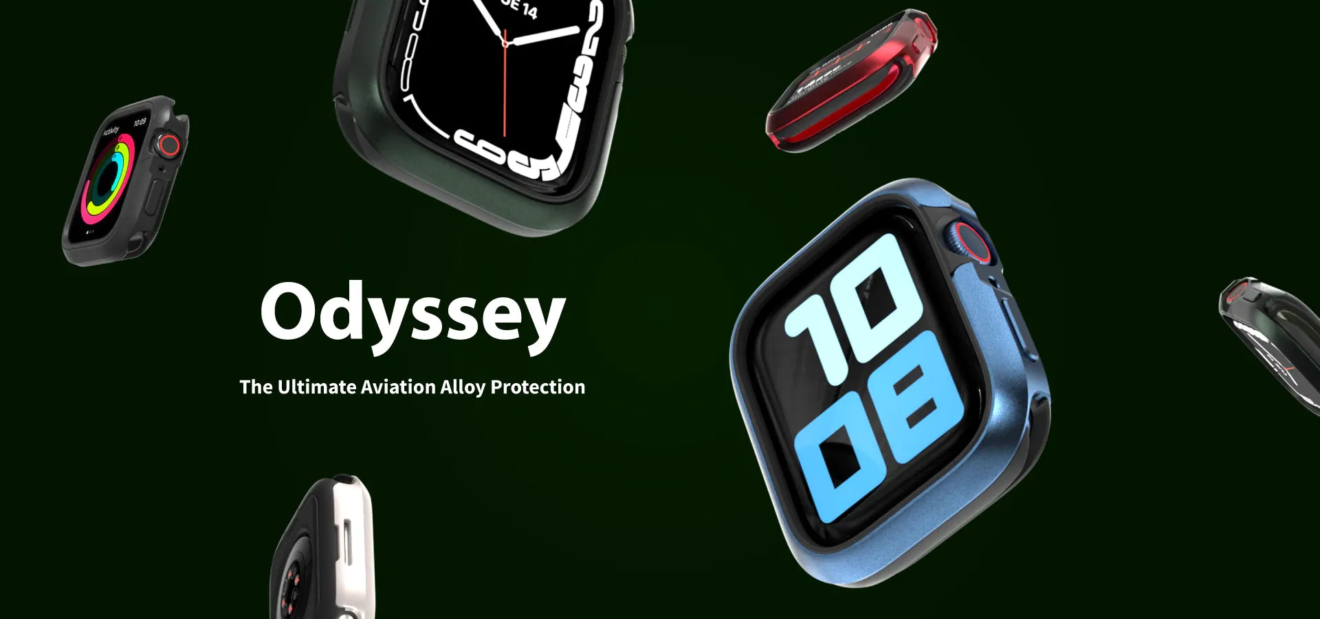 SwitchEasy Odyssey Aluminum Alloy Apple Watch Case