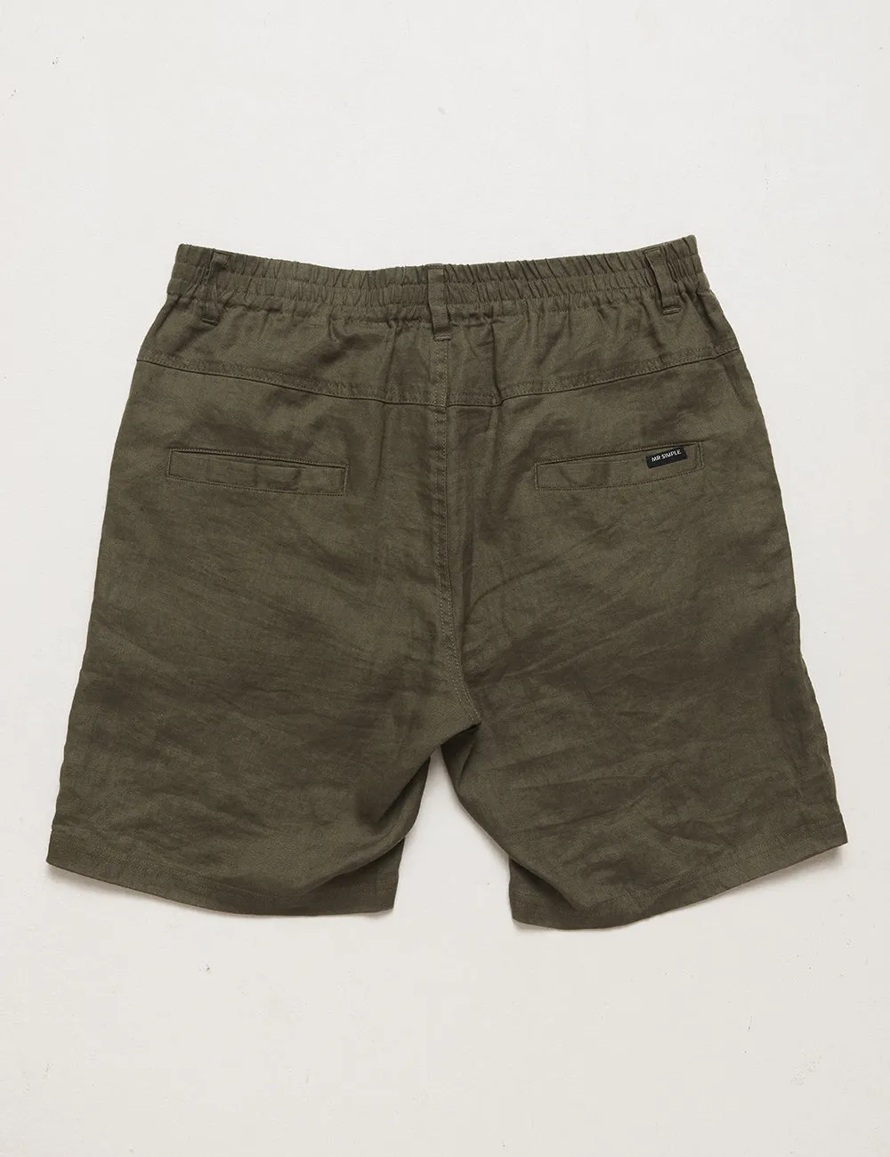 Tanner 2.0 Linen Shorts - Fatigue