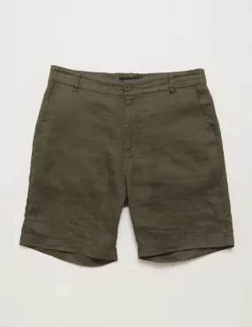 Tanner 2.0 Linen Shorts - Fatigue