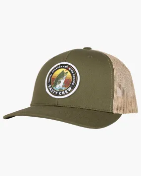 Toads Moss/Khaki Retro Trucker