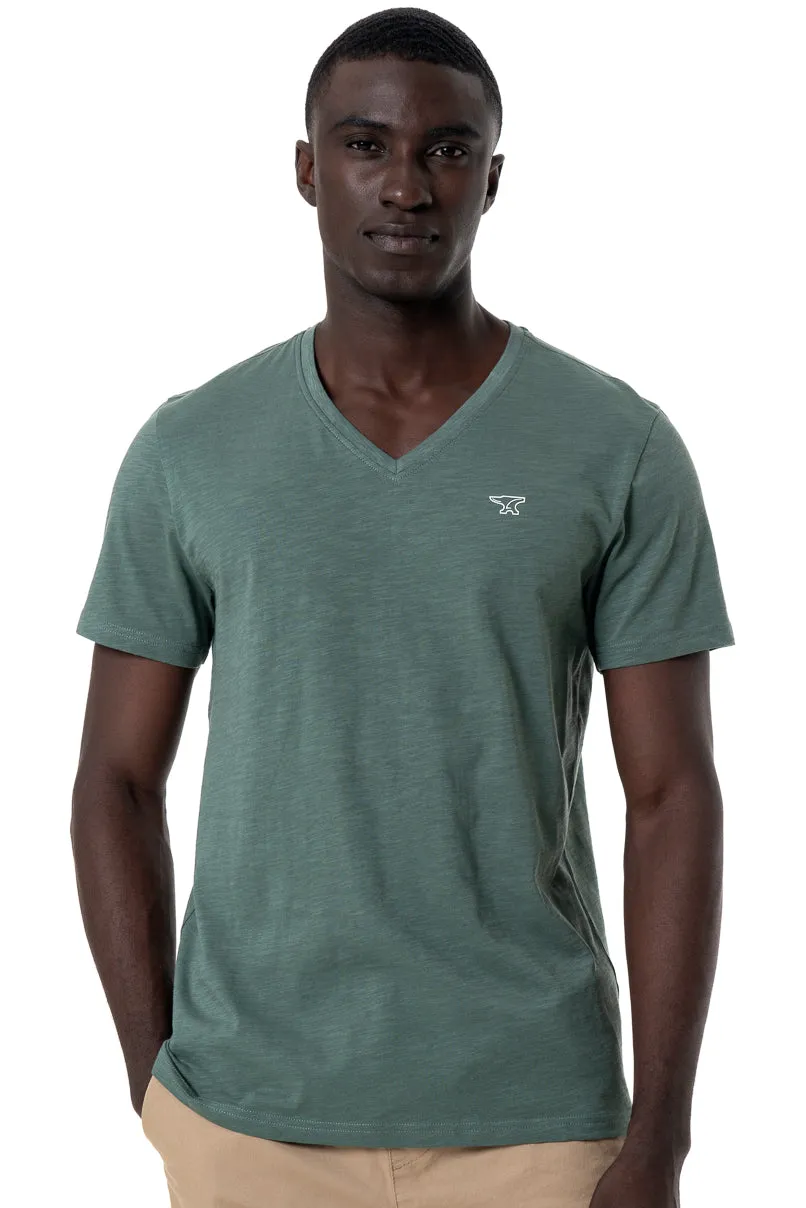 V-Neck T-Shirt _ 145358 _ Fatigue