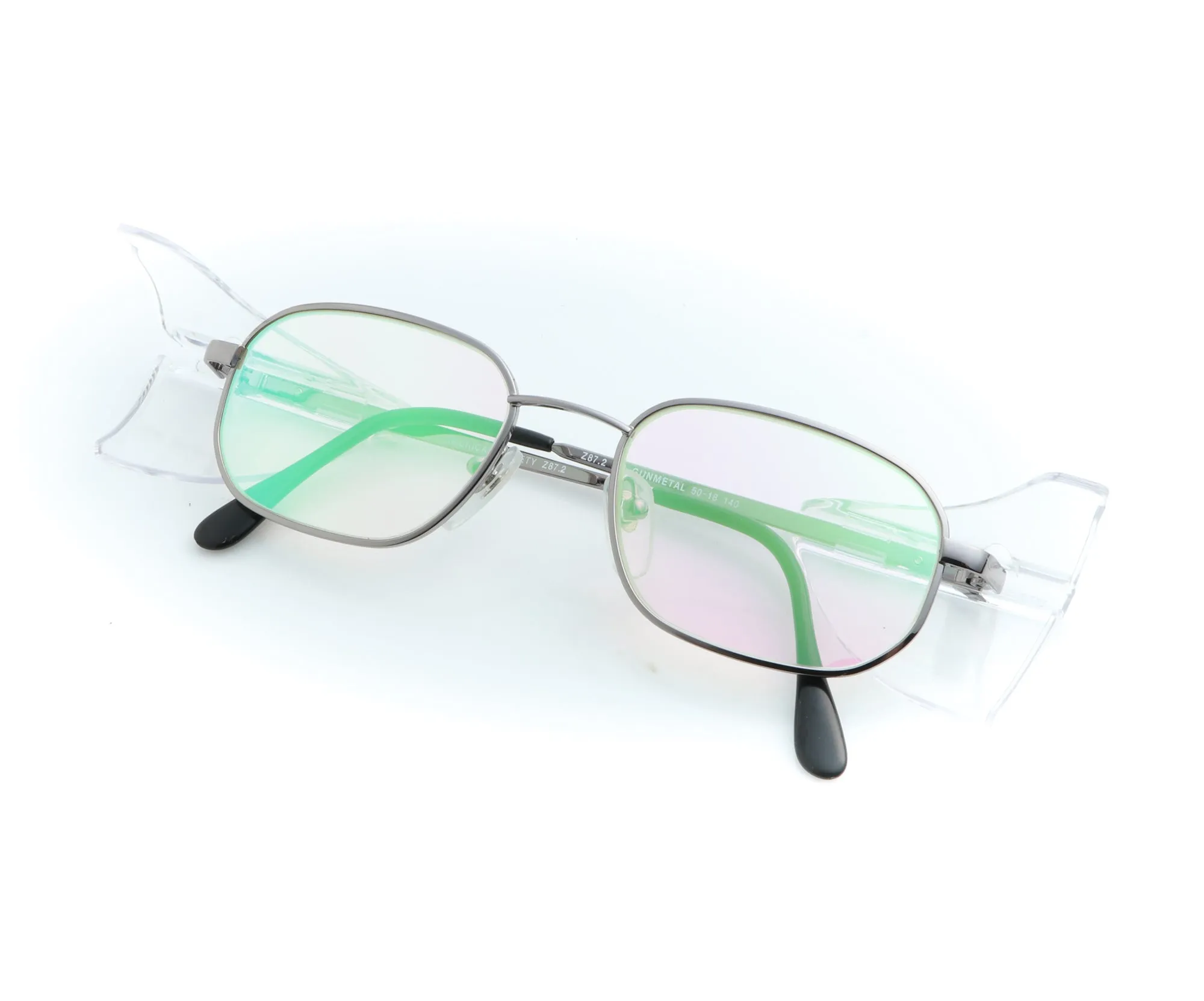 VF Hustler Safety Glasses Silver (Pink Multi Flash)