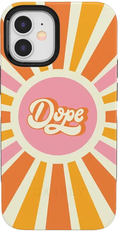 You're Dope | Retro Colorblock Case